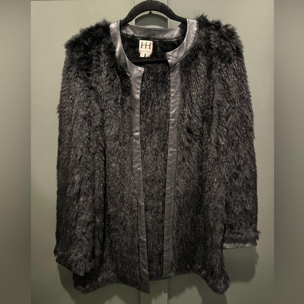 Haute Hippie Real Rabbit Fur